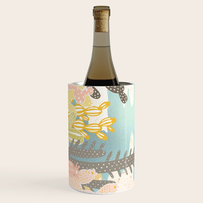 Retro Desert Oasis Wine Chiller Gallery Image 2