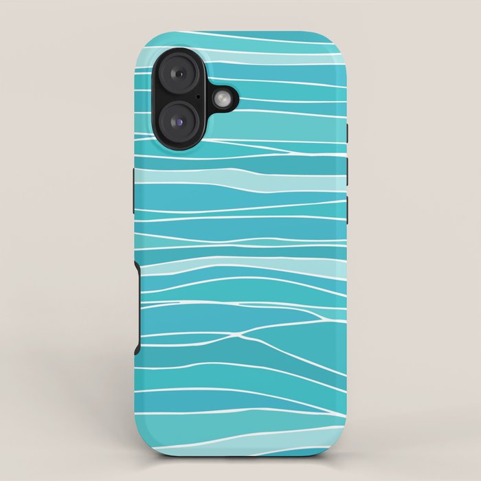 Caribbean Blue Ocean Waves iPhone Case Gallery Image 1