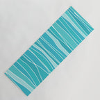 Caribbean Blue Ocean Waves Yoga Mat Gallery Image 1