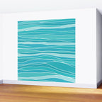 Caribbean Blue Ocean Waves Wall Mural Gallery Image 2