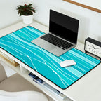 Caribbean Blue Ocean Waves Desk Mat Gallery Image 2