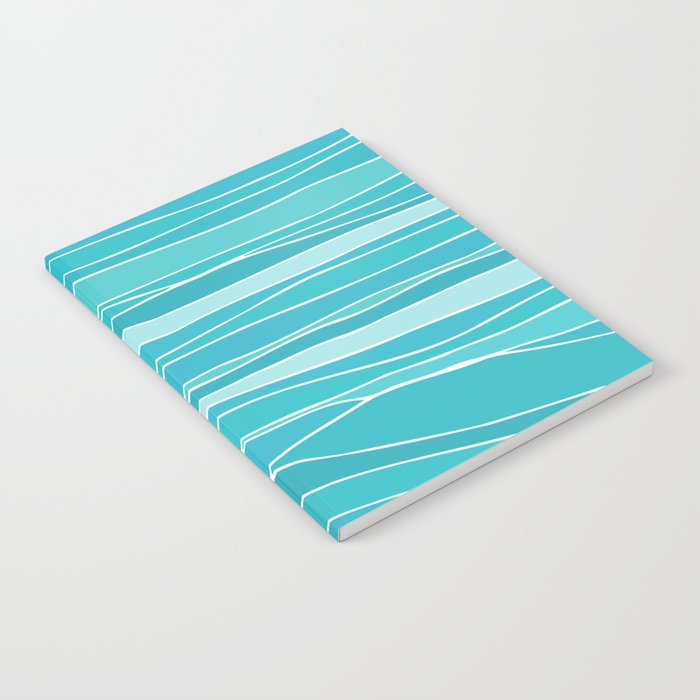 Caribbean Blue Ocean Waves Notebook Gallery Image 1