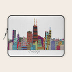 Chicago  Laptop Sleeve Gallery Image 1