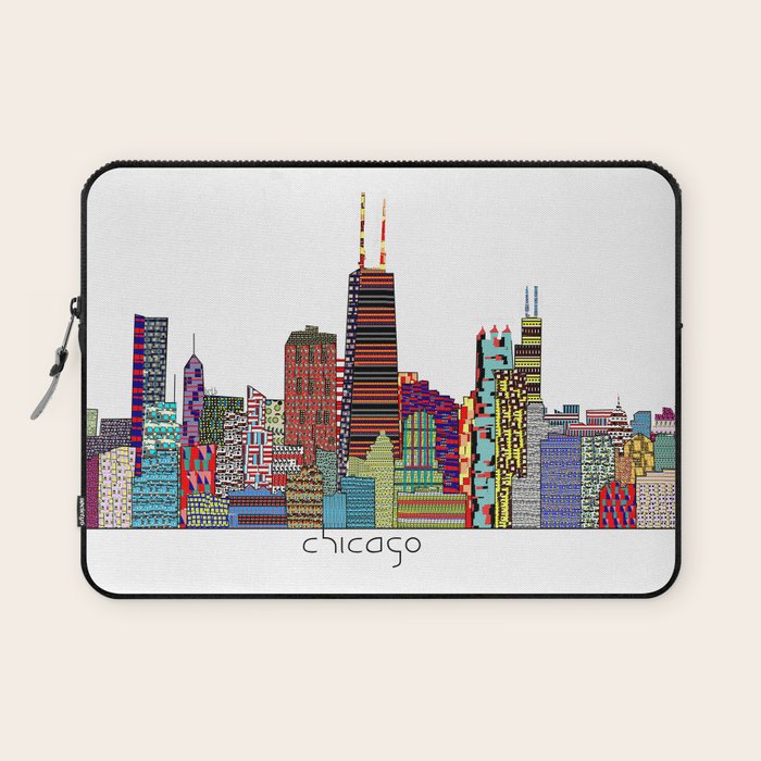 Chicago  Laptop Sleeve Gallery Image 1
