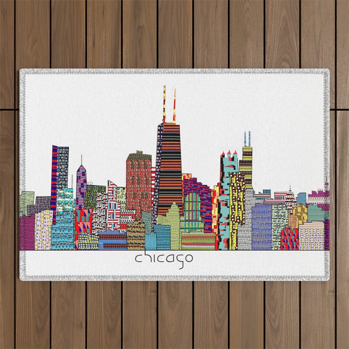 Chicago  Outdoor Rug Gallery Image 1