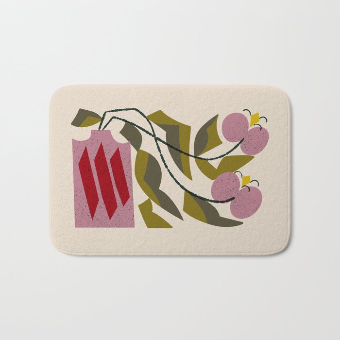 Pink Orchid Bath Mat Gallery Image 1