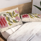 Pink Orchid Pillow Sham Gallery Image 2