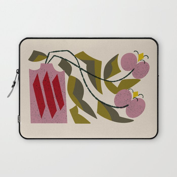 Pink Orchid Laptop Sleeve Gallery Image 1