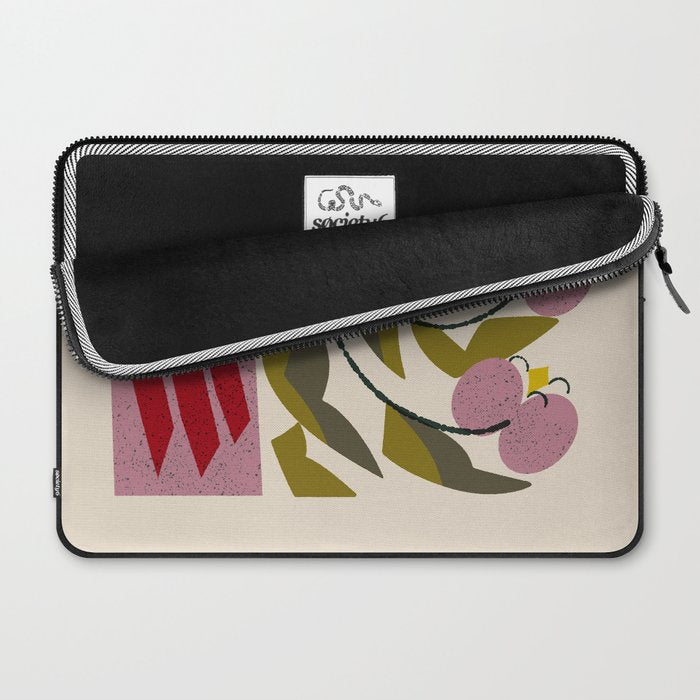 Pink Orchid Laptop Sleeve Gallery Image 2