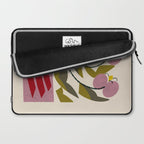 Pink Orchid Laptop Sleeve Gallery Image 2