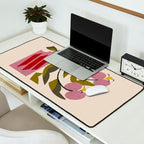Pink Orchid Desk Mat Gallery Image 2