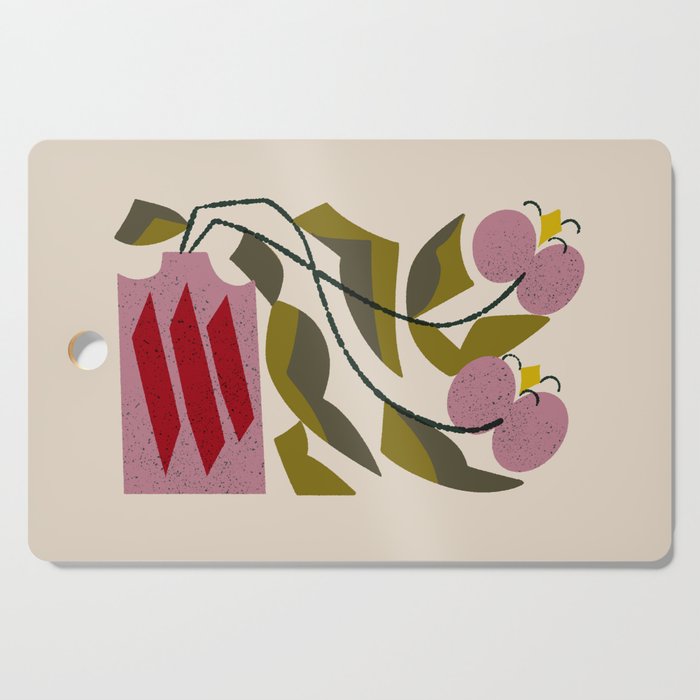 Pink Orchid Cutting Board Gallery Image 1