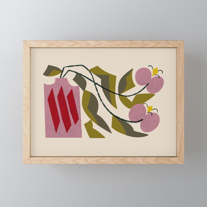 Pink Orchid Mini Art Print Gallery Image 1