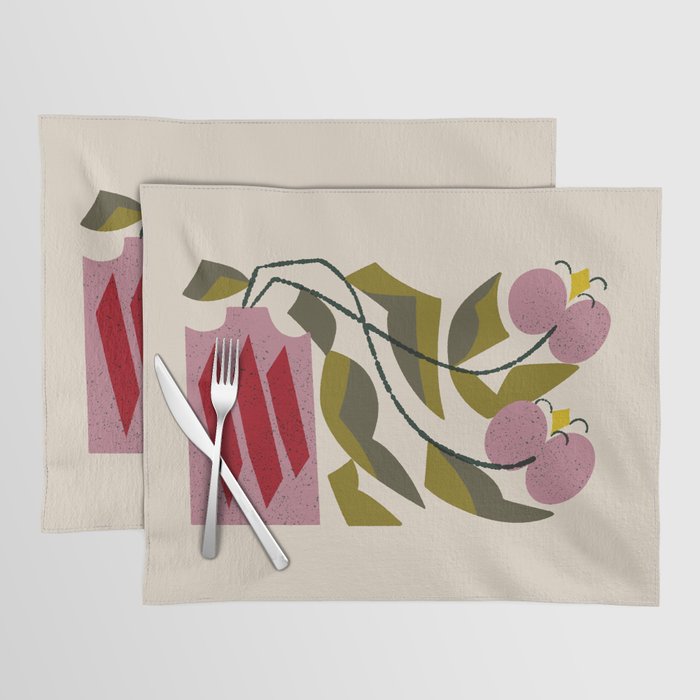 Pink Orchid Placemat Gallery Image 1