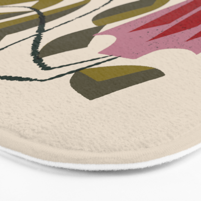 Pink Orchid Bath Mat Gallery Image 3