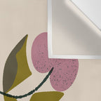 Pink Orchid Wall Tapestry Gallery Image 3