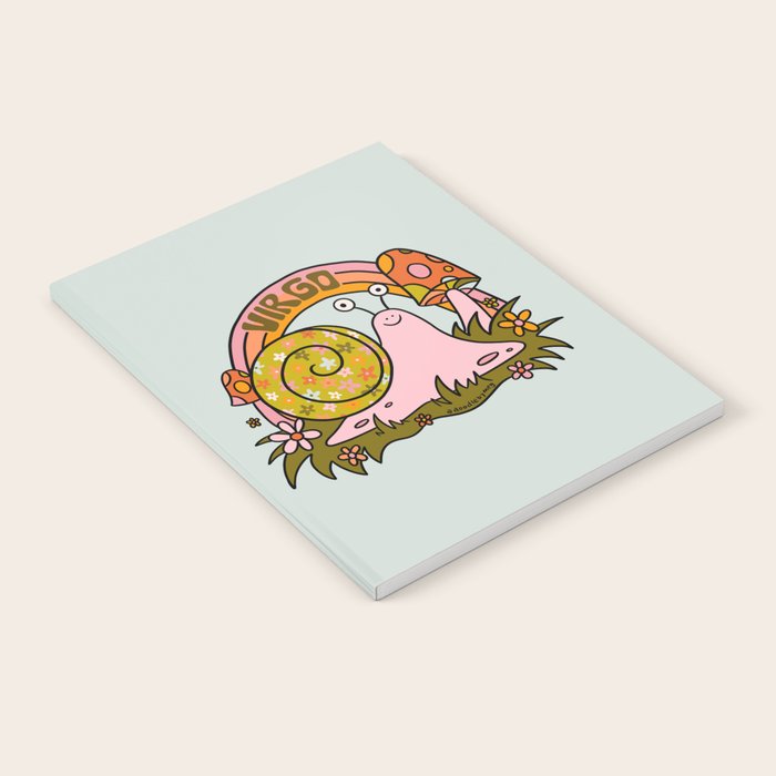 Virgo Snail Notebook Gallery Image 2