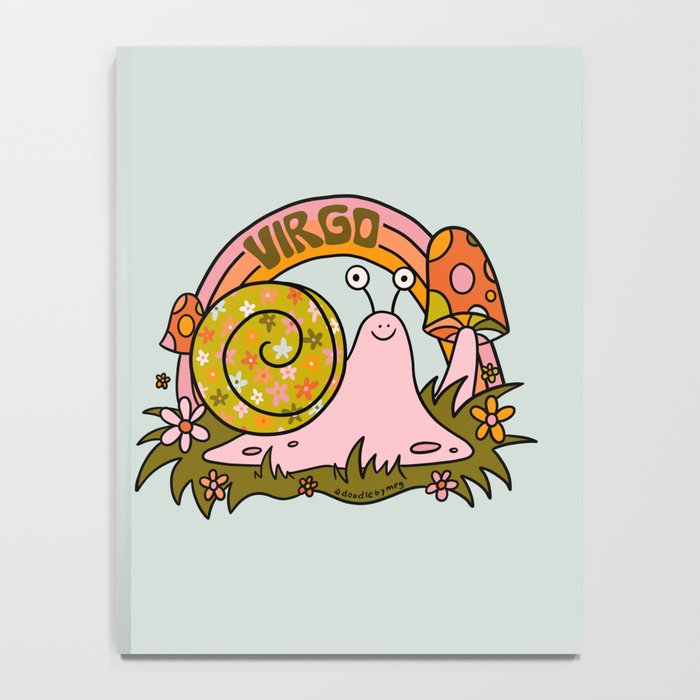 Virgo Snail Notebook Gallery Image 4