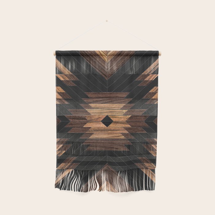 Urban Tribal Pattern No.7 - Aztec - Wood Wall Hanging Gallery Image 1