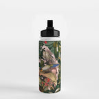 Floral and Birds XXV Water Bottle Gallery Image 2