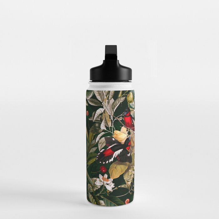 Floral and Birds XXV Water Bottle Gallery Image 3