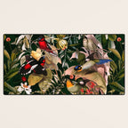 Floral and Birds XXV Desk Mat Gallery Image 3