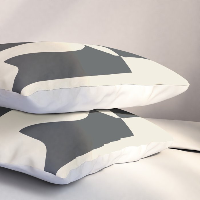 Duality in Motion 1 Pillow Sham Gallery Image 3