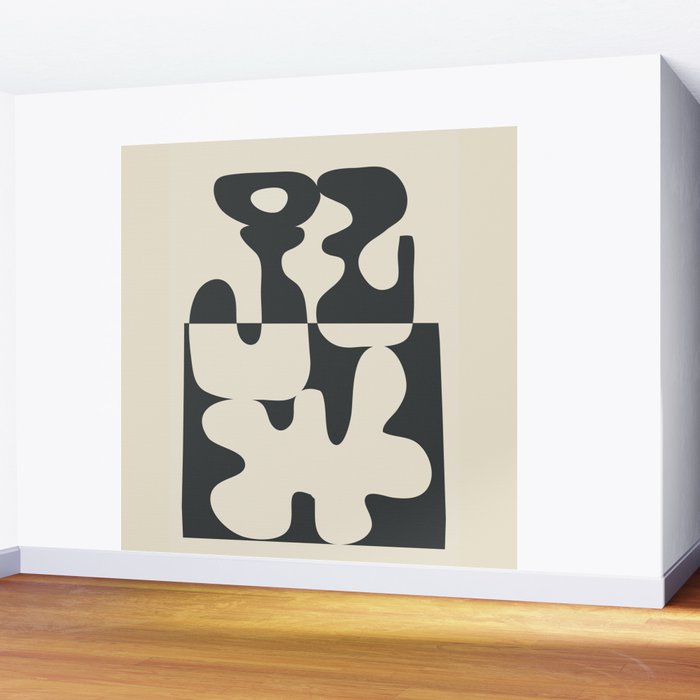 Duality in Motion 1 Wall Mural Gallery Image 2