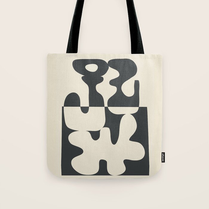 Duality in Motion 1 Tote Bag Gallery Image 1