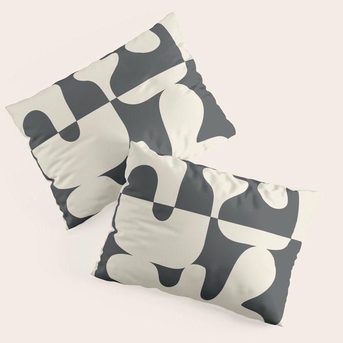 Duality in Motion 1 Pillow Sham Gallery Image 1