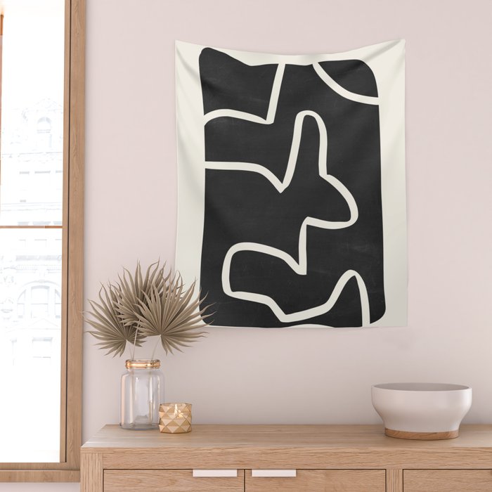 abstract minimal 61 Wall Tapestry Gallery Image 2