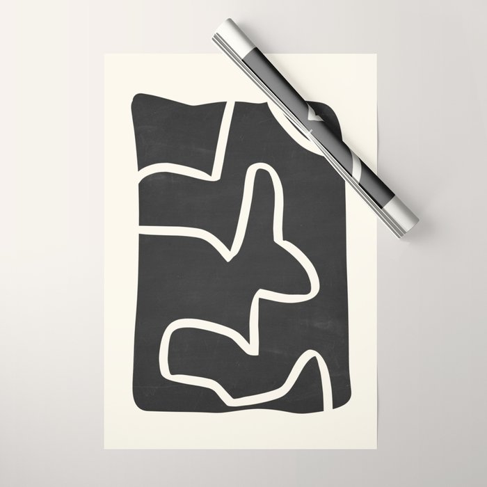 abstract minimal 61 Wrapping Paper Gallery Image 1
