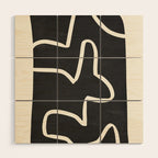 abstract minimal 61 Wood Wall Art Gallery Image 1