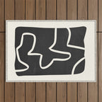 abstract minimal 61 Outdoor Rug Gallery Image 1