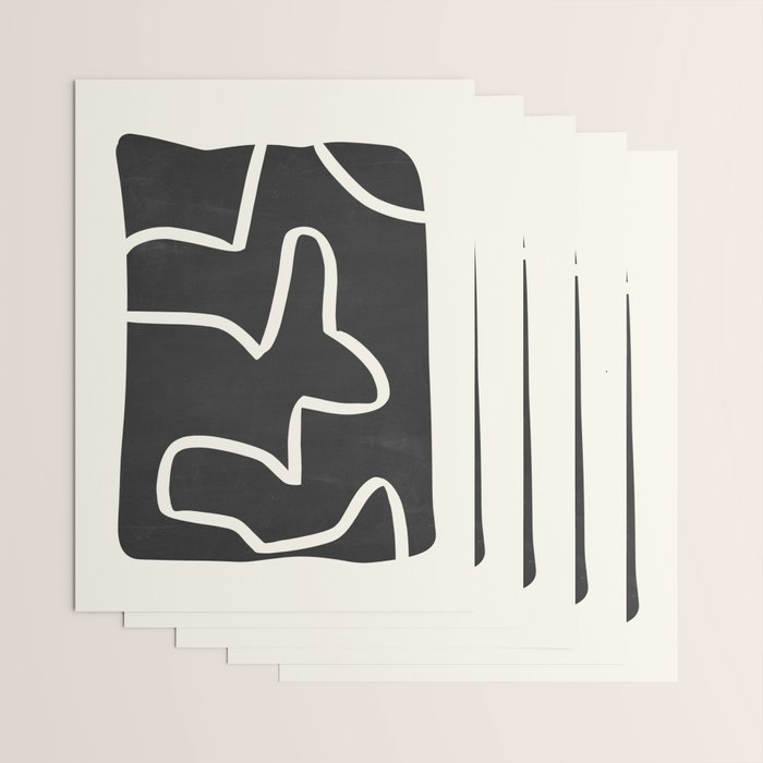 abstract minimal 61 Wrapping Paper Gallery Image 3