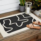 abstract minimal 61 Outdoor Rug Gallery Image 2