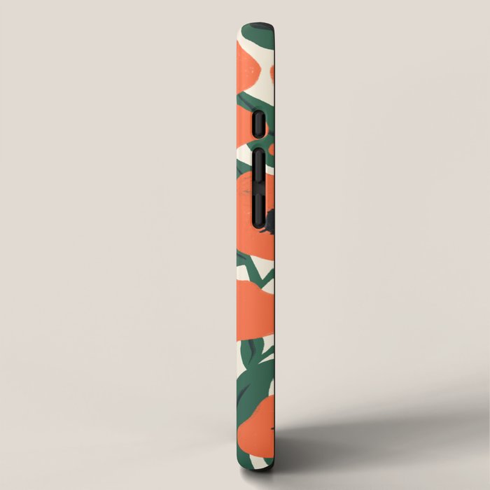 Red Poppy Garden 2 iPhone Case Gallery Image 2