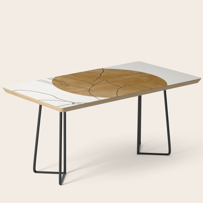 Line Art Home Plant Coffee Table Gallery Image 1