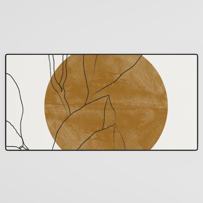 Line Art Home Plant Desk Mat Gallery Image 3