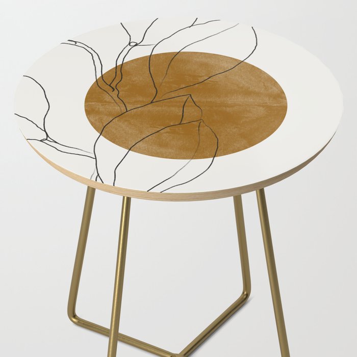 Line Art Home Plant Side Table Gallery Image 2