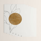 Line Art Home Plant Wrapping Paper Gallery Image 3