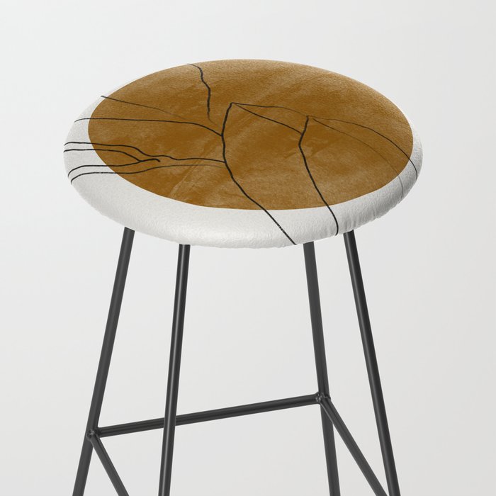 Line Art Home Plant Stool Gallery Image 2