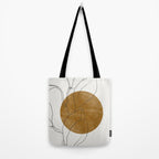 Line Art Home Plant Tote Bag Gallery Image 2