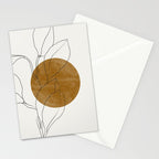 Line Art Home Plant Stationery Card Gallery Image 2