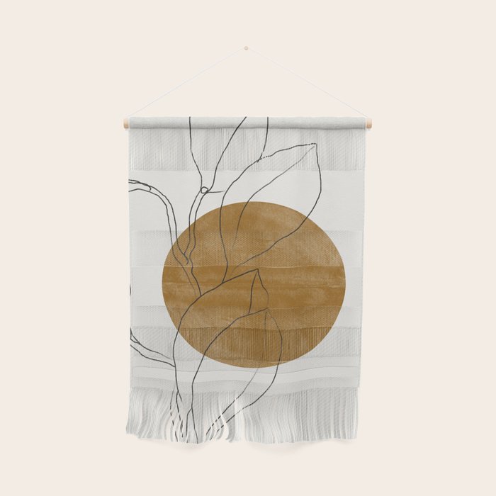 Line Art Home Plant Wall Hanging Gallery Image 1