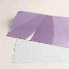 Purple Floral Daisy Wrapping Paper Gallery Image 2