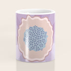 Purple Floral Daisy Coffee Mug Gallery Image 4