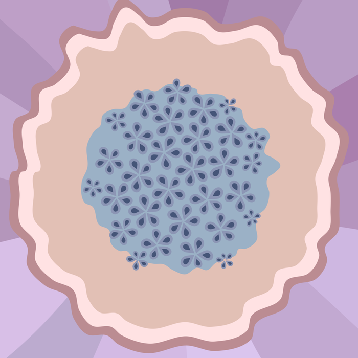 Purple Floral Daisy Coffee Mug Gallery Image 2