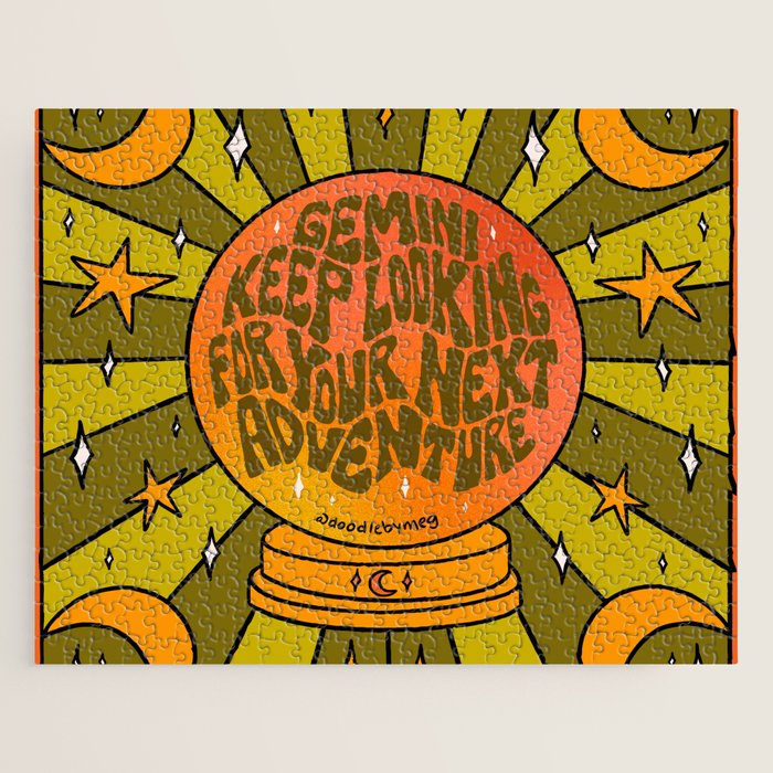 Gemini Crystal Ball Jigsaw Puzzle Gallery Image 1