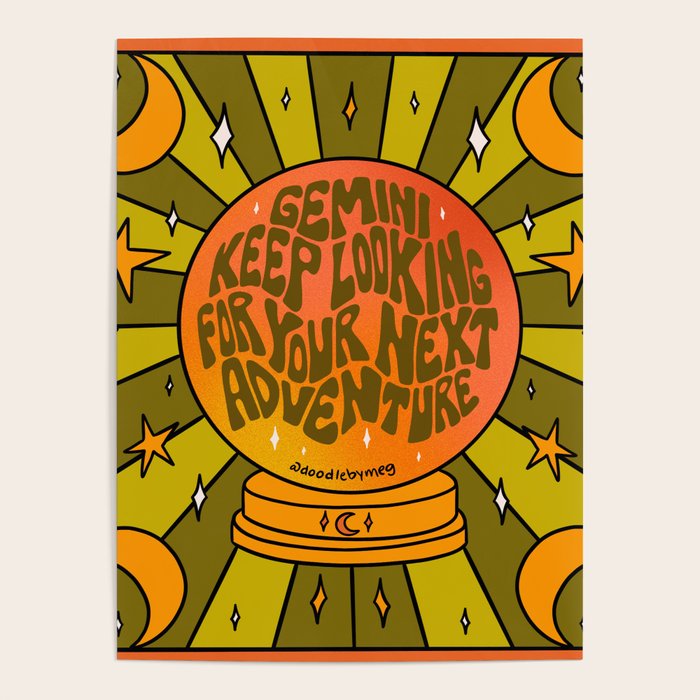 Gemini Crystal Ball Poster Gallery Image 4